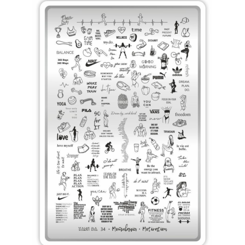 СТЕМПИНГ TAKIDA №34 MOTIVATION