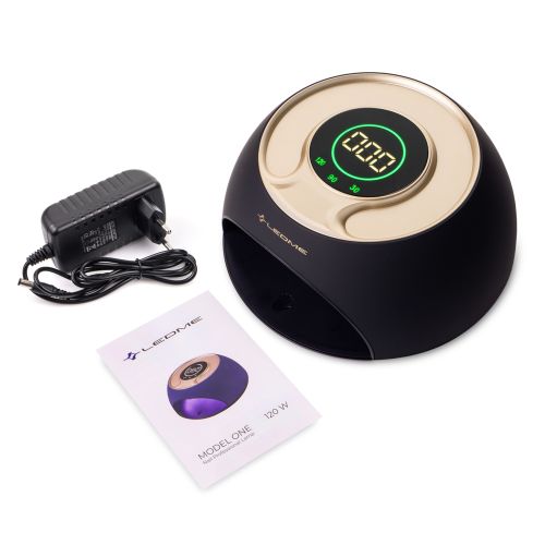 Лампа для манікюру LEDME ONE 120W Black