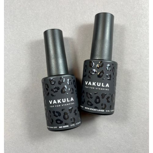Топ для стемпінгу Vakula Nails без липкого шару, 9 мл