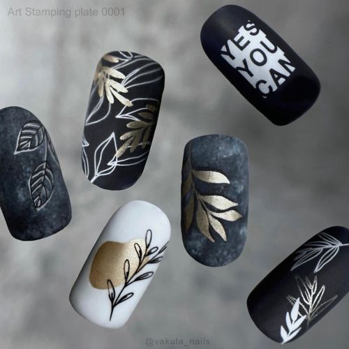 Пластина для стемпинга Vakula 01