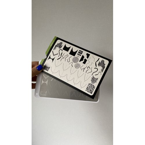 Пластина для стемпінгу №12 ArtStamping & Vakula ФРЕНЧ