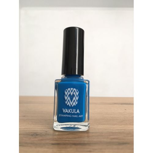 Vakula Nails Лак для стемпінгу №09 Синій, 12 мл