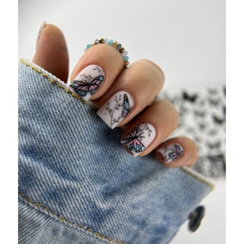 Пластина для стемпинга №11 ArtStamping & Vakula БАБОЧКИ