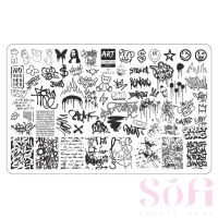 Пластина для стемпінгу Vakula/Вакула 07