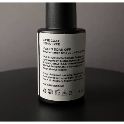 Base for gel polish Vakula, 9 ml