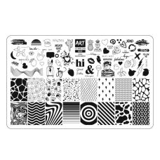 Пластина для стемпінгу Vakula/Вакула  08