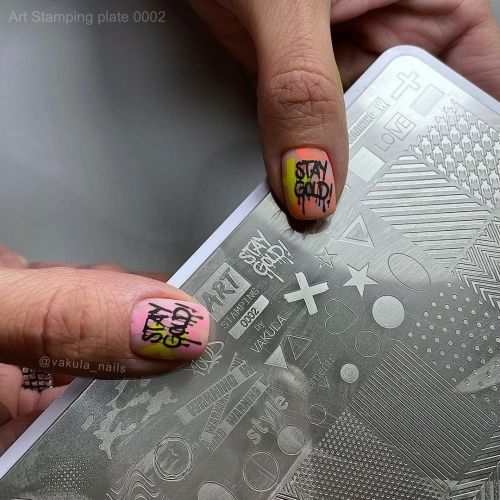 Пластина для стемпинга Vakula 02
