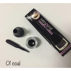  Гель-підводка для брів і очей Vipera Mineral Brow & Eye Liner №01 - Coal