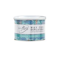 Теплий воск у банці ItalWax Flex Аквамарин, 400 гр