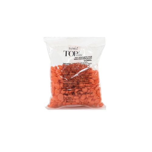 Віск для депіляції ItalWax Top Line Корал, 100 гр
