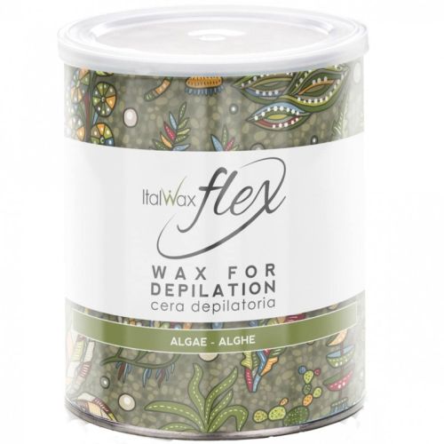 Теплый воск в банке ItalWax Flex Водоросли, 800 гр