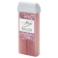 Касета з воском ItalWax Flex Кремова роза, 100 гр