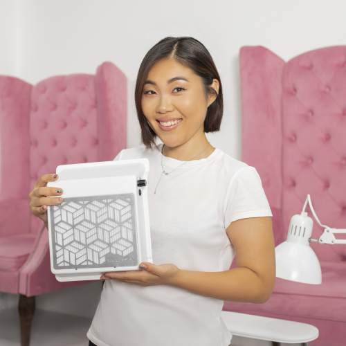 Витяжка Ulka настільна Tiny, сіра