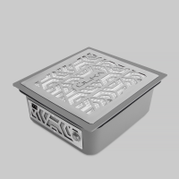 Витяжка Ulka X2VF Преміум вбудована, сіра