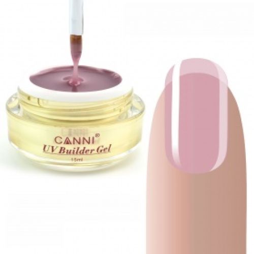 Конструирующий гель CANNI 321 Soft Pink полупрозрачный, 15 ml