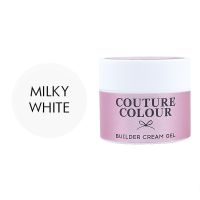 КРЕМ-ГЕЛЬ СТРОИТЕЛЬНЫЙ COUTURE COLOUR BUILDER CREAM GEL MILKY WHITE МОЛОЧНО-БЕЛЫЙ, 15 МЛ