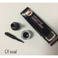 Гель-підводка для брів і очей Vipera Mineral Brow & Eye Liner №01 - Coal