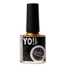 Лак для стемпинга Yo!Nails 04 золото, 8 мл