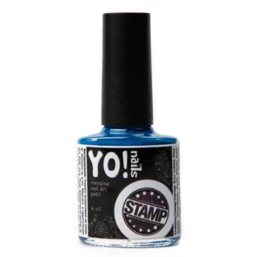 Лак для стемпинга Yo!Nails 15 синий, 8 мл