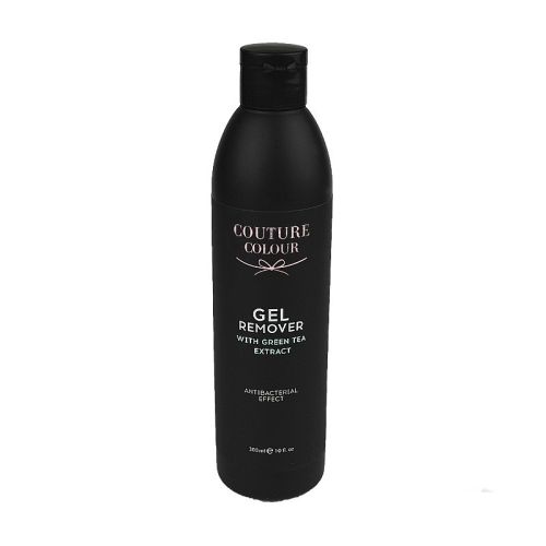 РІДИНА ДЛЯ ЗНЯТТЯ ГЕЛЬ ЛАКУ COUTURE COLOUR GEL REMOVER GREEN TEA EXTRACT, ЗЕЛЕНИЙ ЧАЙ, 300 МЛ