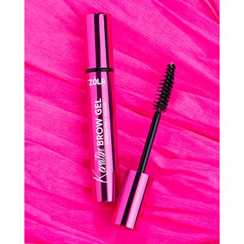 Гель для бровей Zola Keratin Brow Gel Strong Fix+Nourish, 5 мл