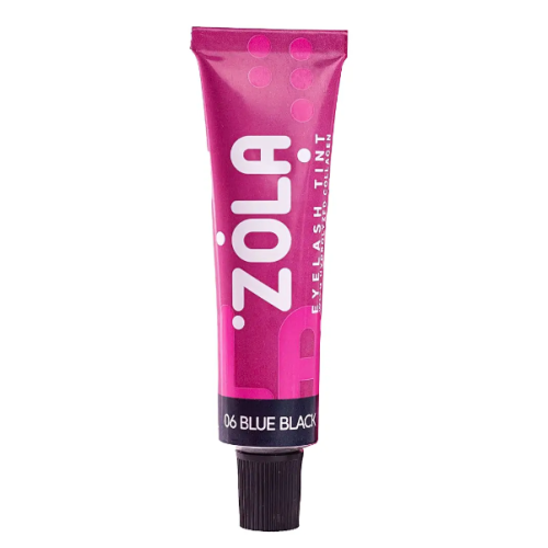 Краска для бровей с коллагеном 06 Blue black Zola 15 мл