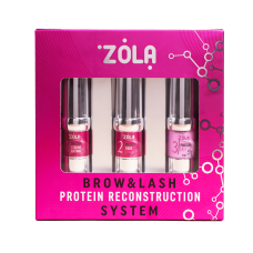 Набір для ламінування Zola Brow&Lash Protein Reconstruction System 