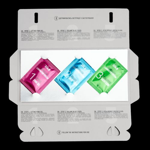 ZOLA Color Lab Набор для ламинирования в саше 3 х 1 мл