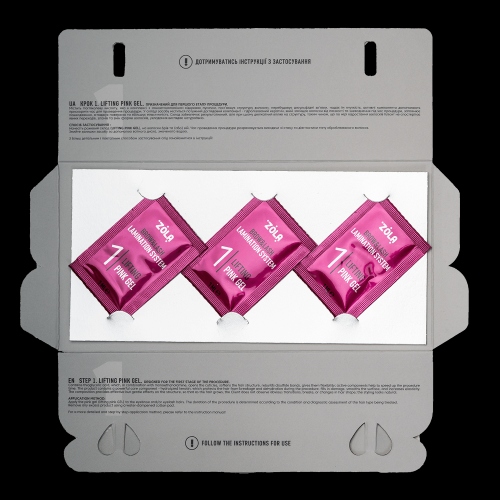 ZOLA Color Lab саше 01 Lifting Pink Gel 1 мл