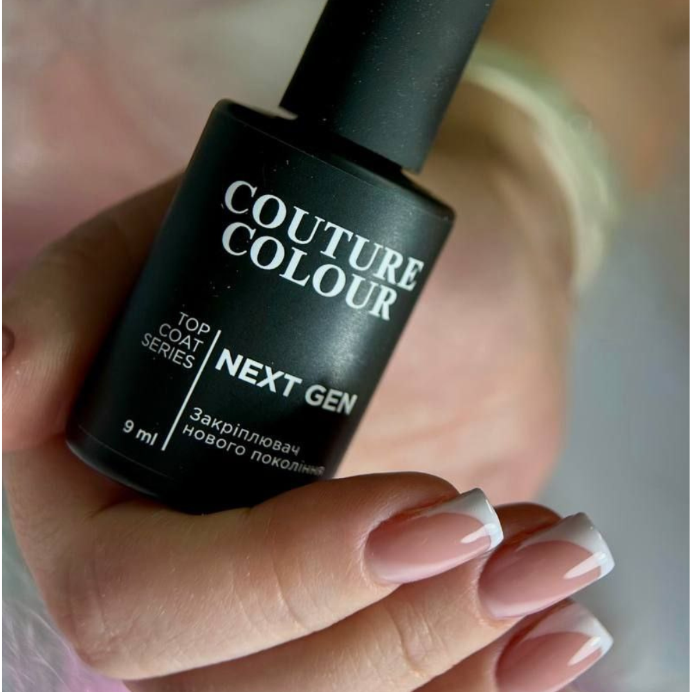 Couture Colour Next Gen Top Coat 9 мл, прозрачный стойкий финиш